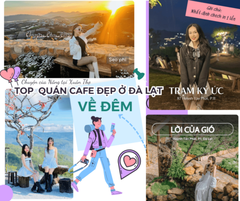 Những quán cafe đẹp ở Đà Lạt về đêm