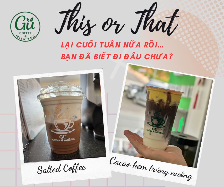 Đến Gu order thức uống để cảm nhận thêm Đà Lạt sinh động như thế nào!