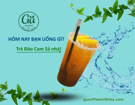 Trà đào cam sả Gu