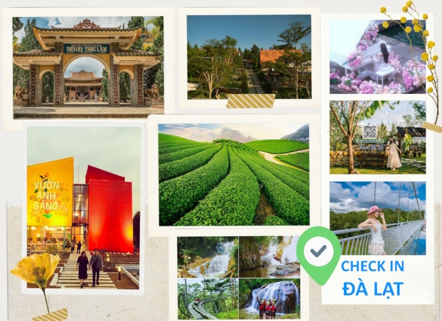 20 địa điểm check in Đà Lạt “gây bão” mạng xã hội